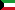 Flag for Kuwejt